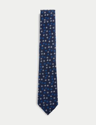 Σετ φλοράλ λεπτή γραβάτα - GR