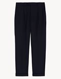Slim Fit Pinstripe Stretch Suit Trousers