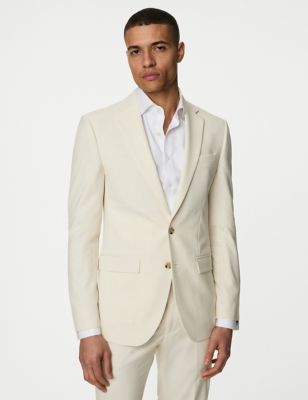 Slim Fit Stretch Suit Jacket - BE