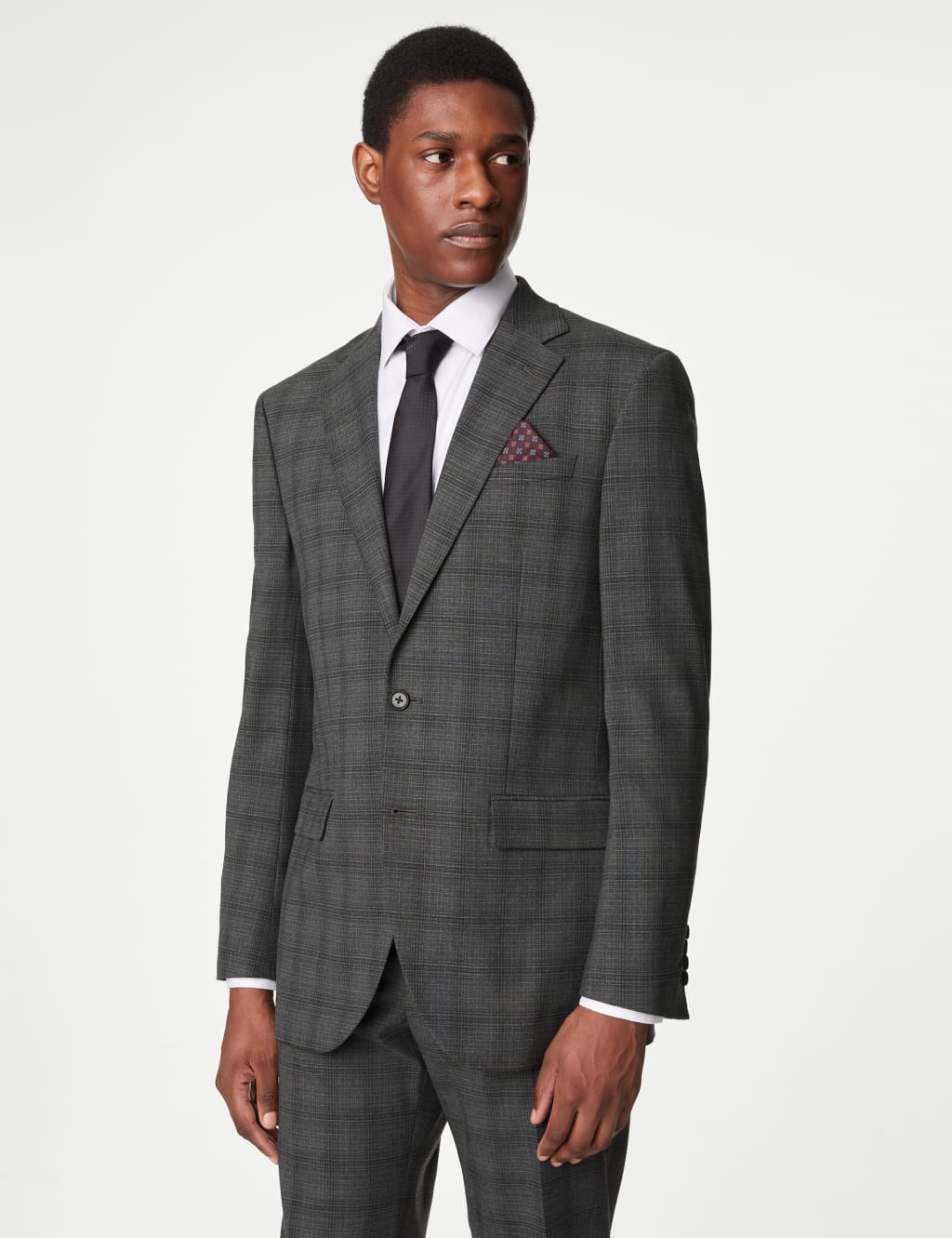 Men s Checked Coats Jackets M S