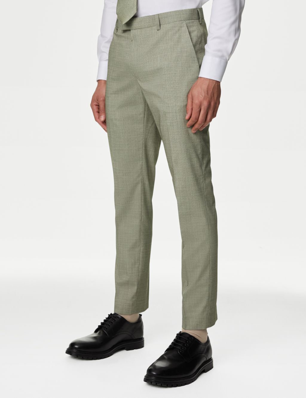 Slim Fit Stretch Suit Trousers