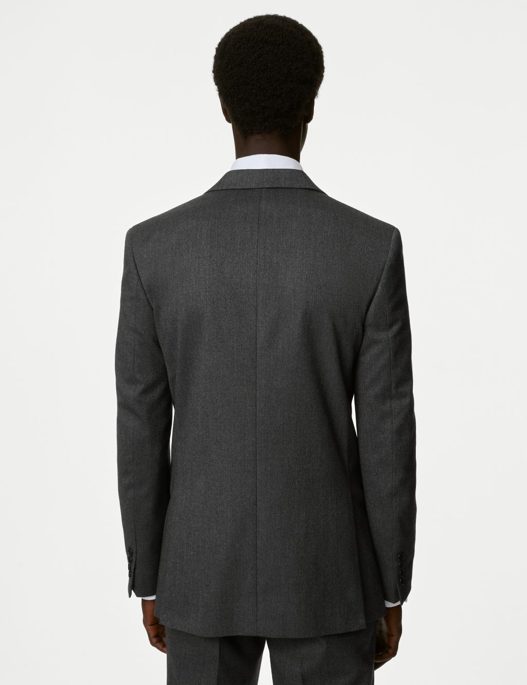 Slim Fit Stretch Textured Suit Jacket image 5