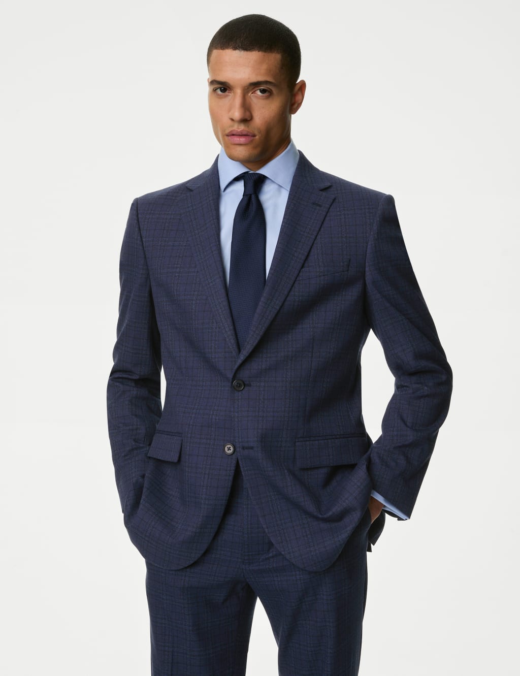 Mens check blazers uk discount