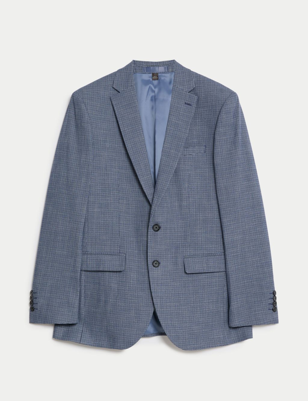 Slim Fit Puppytooth Stretch Suit Jacket image 1