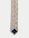 ربطة عنق Medallion من الحرير الصافي