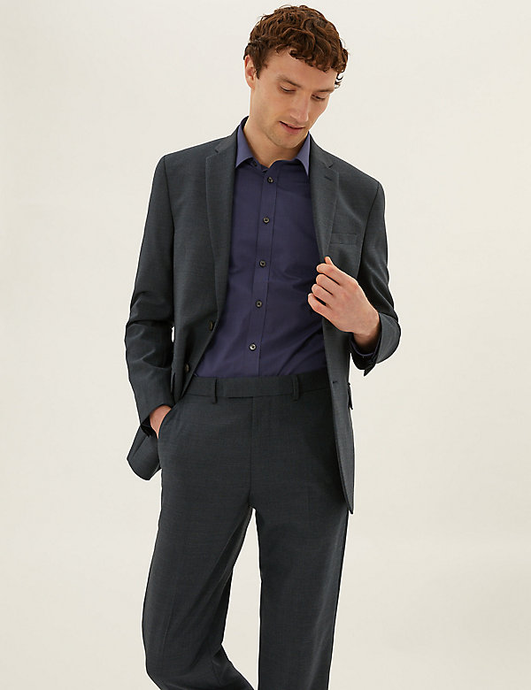 The Ultimate Tailored Fit Wool Blend Suit Jacket - EE