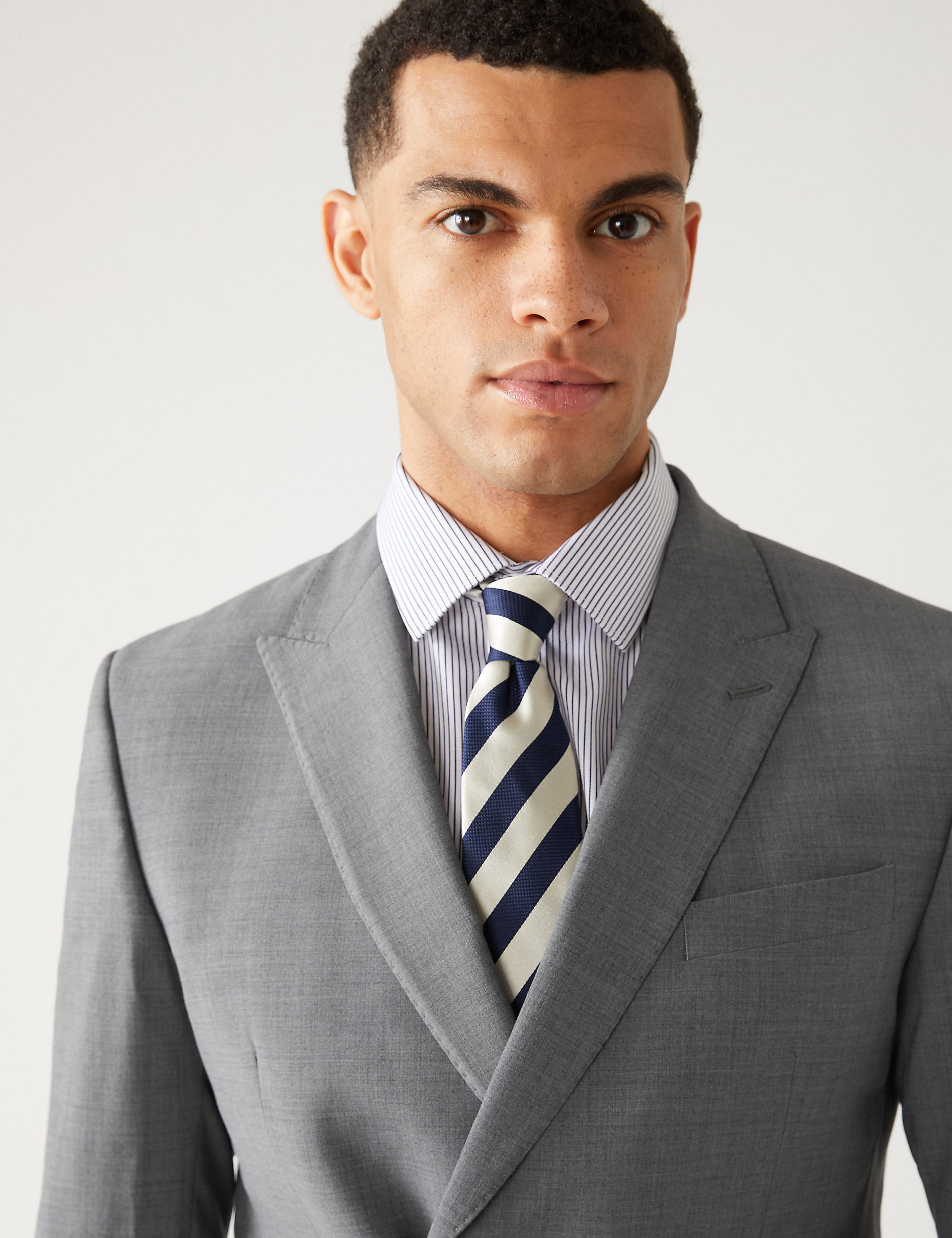 The Ultimate Tailored Fit Double Breasted Suit Jacket