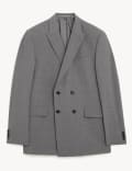The Ultimate Tailored Fit Double Breasted Suit Jacket