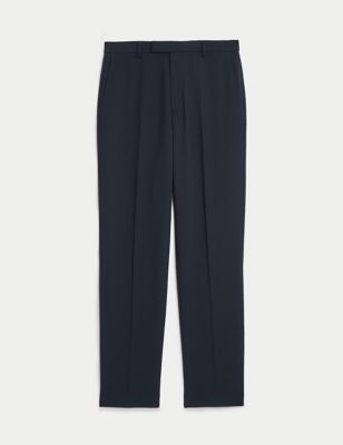 

Mens M&S Collection The Ultimate Tailored Fit Suit Trousers - Navy, Navy