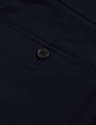

Mens M&S Collection The Ultimate Regular Fit Trousers - Navy, Navy