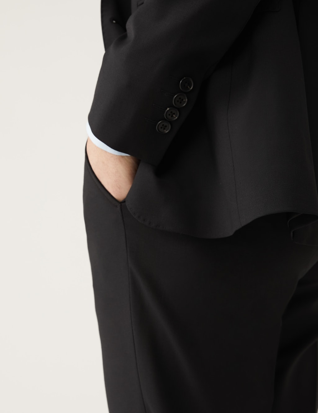 The Ultimate Slim Fit Wool Blend Suit Jacket image 3