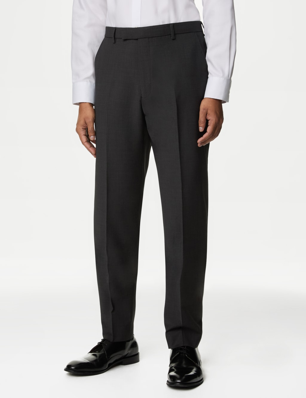 Mens big and tall grey dress pants hot sale