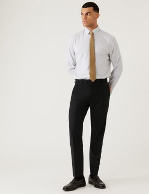 

Mens M&S Collection The Ultimate Regular Fit Suit Trousers - Charcoal, Charcoal