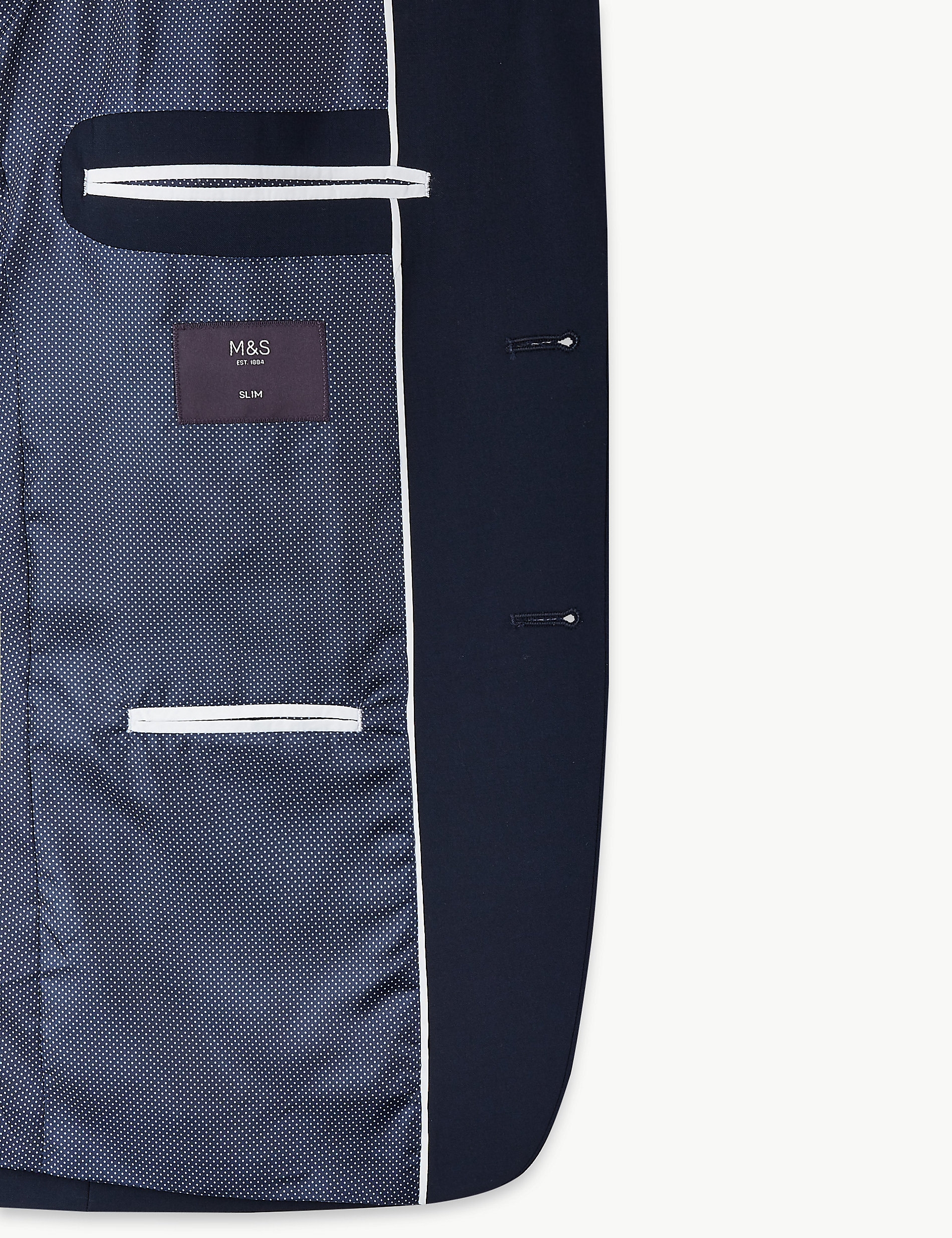 The Ultimate Navy Slim Fit Jacket