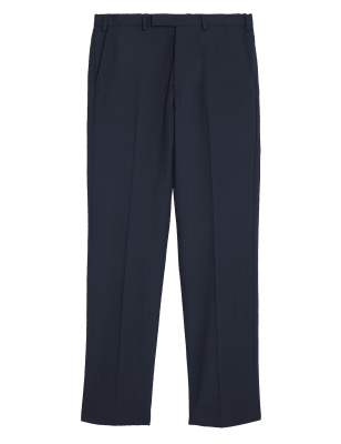 

Mens M&S Collection The Ultimate Navy Regular Fit Trousers, Navy