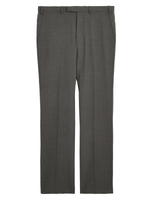 

Mens M&S Collection The Ultimate Charcoal Regular Fit Trousers, Charcoal