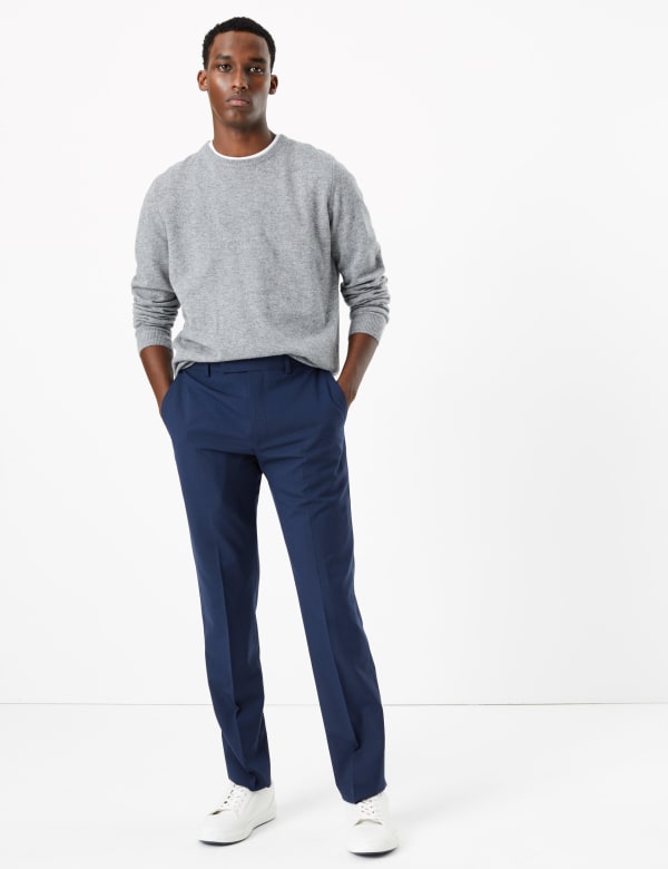 The Ultimate Blue Skinny Fit Trousers