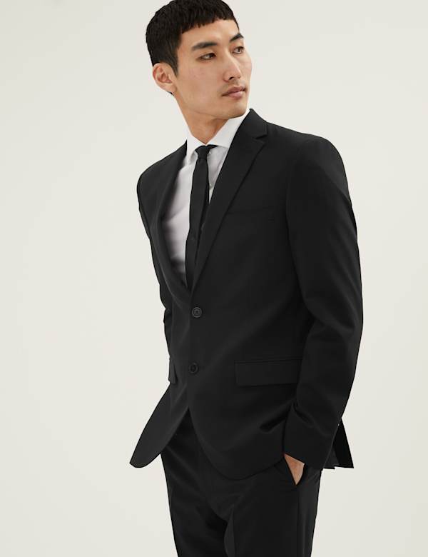 The Ultimate Black Tailored Fit Jacket