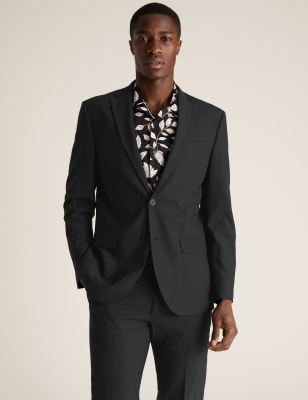 

Mens M&S Collection Regular Fit Jacket - Black, Black