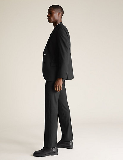 The Ultimate Black Regular Fit Trousers