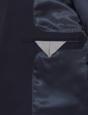 18877 Navy Regular Fit Water Resistant Nano Suit