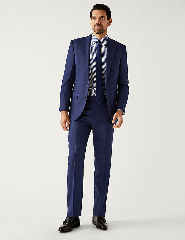 Pantalon de costume coupe standard 100&nbsp;% laine - CA
