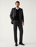 Regular Fit Pure Wool Double Breasted Suit Jacket