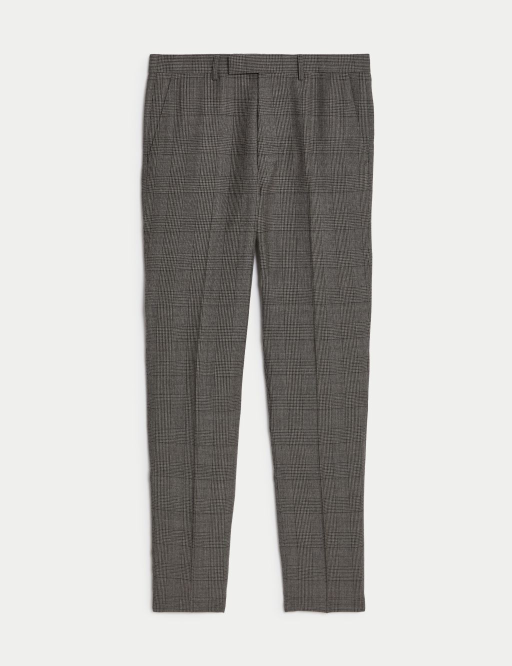 Tailored Fit British Wool Suit Trousers image 2