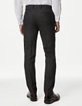 Slim Fit Pure Wool Textured Suit Trousers
