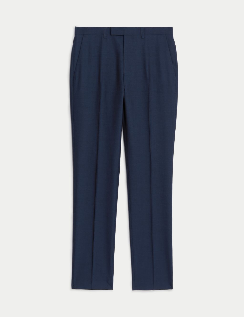 Slim Fit Pure Wool Suit Trousers image 1