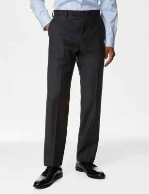 

Mens M&S SARTORIAL Regular Fit Pure Wool Suit Trousers - Charcoal, Charcoal