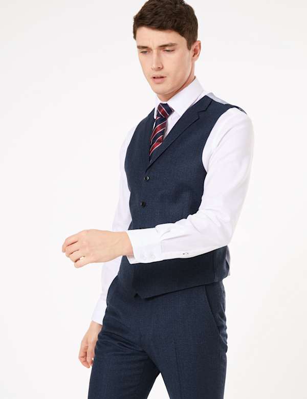 Tailored Wool Waistcoat