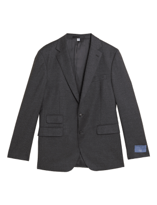 

Mens M&S SARTORIAL Tailored Fit Pure Wool Jacket - Grey, Grey