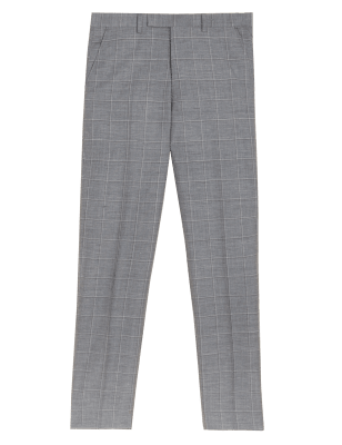 

Mens M&S SARTORIAL Hose mit hohem Wollanteil in maßgeschneiderter Passform - Light Grey, Light Grey