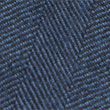 Regular Fit Pure British Wool Herringbone Suit Trousers - navy