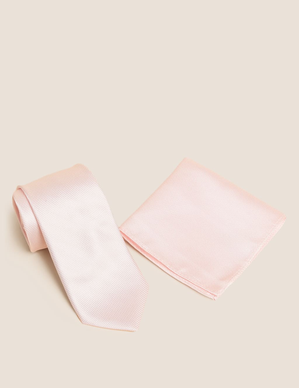 Woven Tie & Pocket Square Set image 1