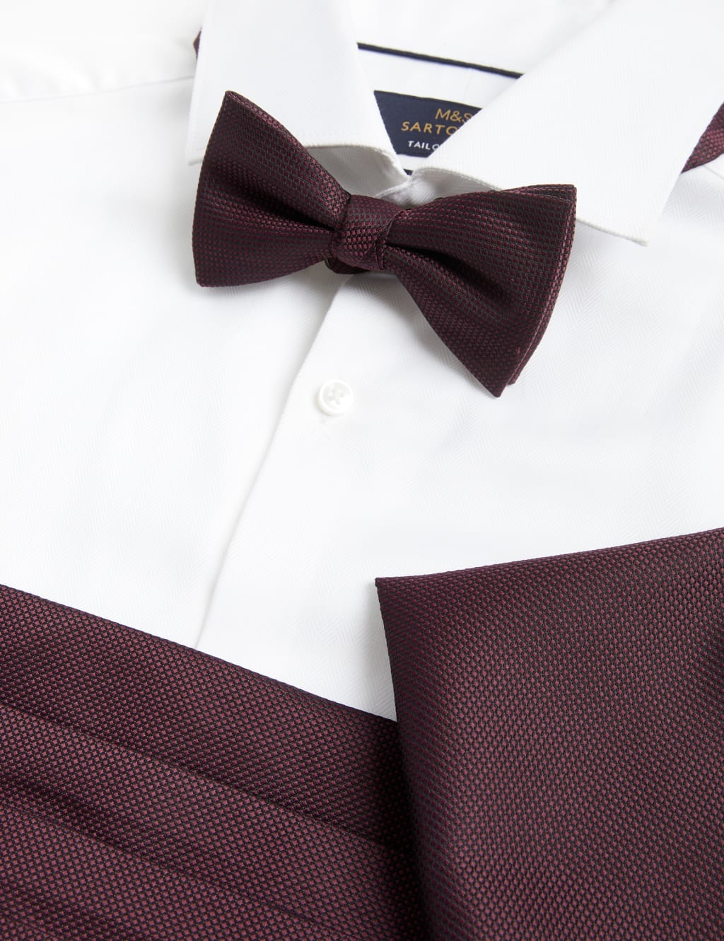 Bow Tie, Pocket Square & Cummerbund Set image 1