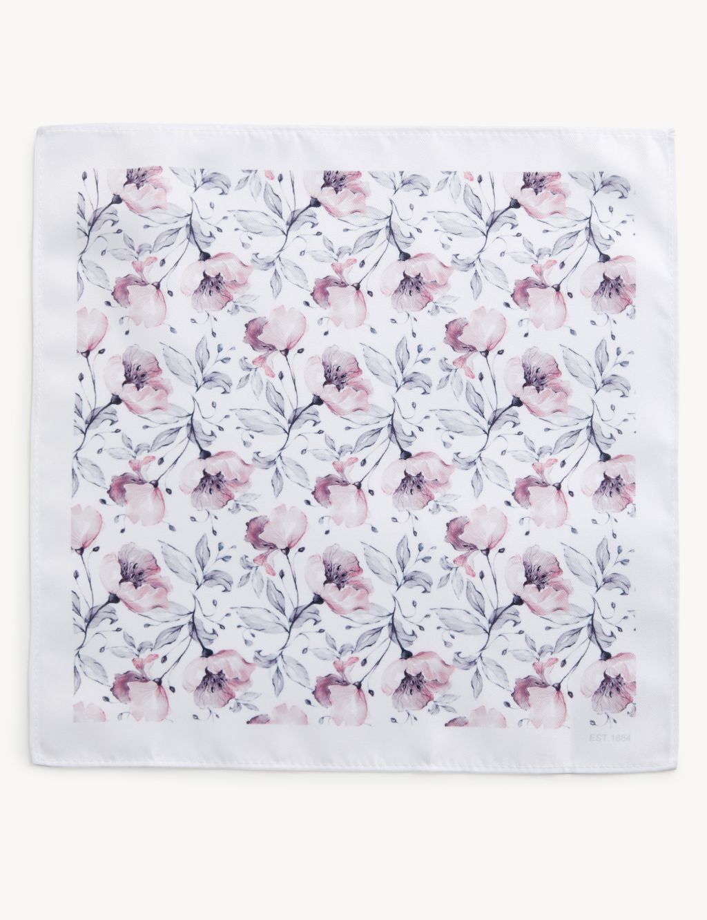Floral Tie, Handkerchief & Pin Set image 4