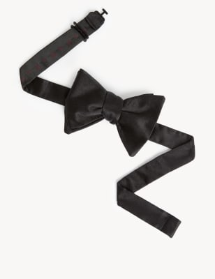 Pure Silk Bow Tie | M&S Collection | M&S