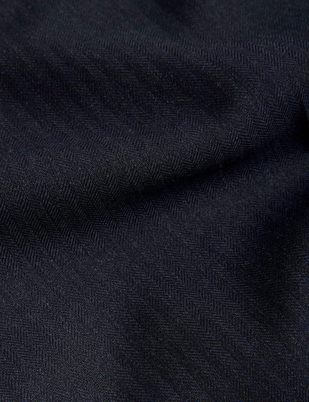 Tailored Fit Pure Wool Herringbone Trousers image 2