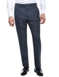 Pure New Wool Flat Front Trousers