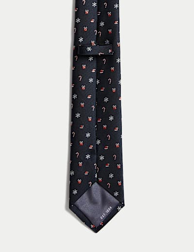 Slim Christmas Tie