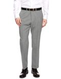Supercrease™ Pure New Wool Mini Houndstooth Trousers