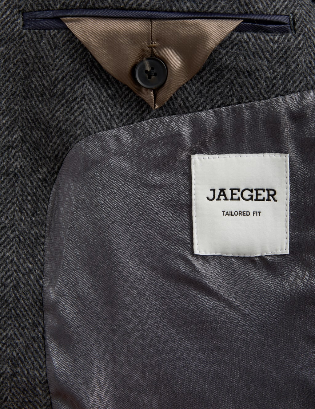 Tailored Fit Wool Rich Suit Jacket image 5