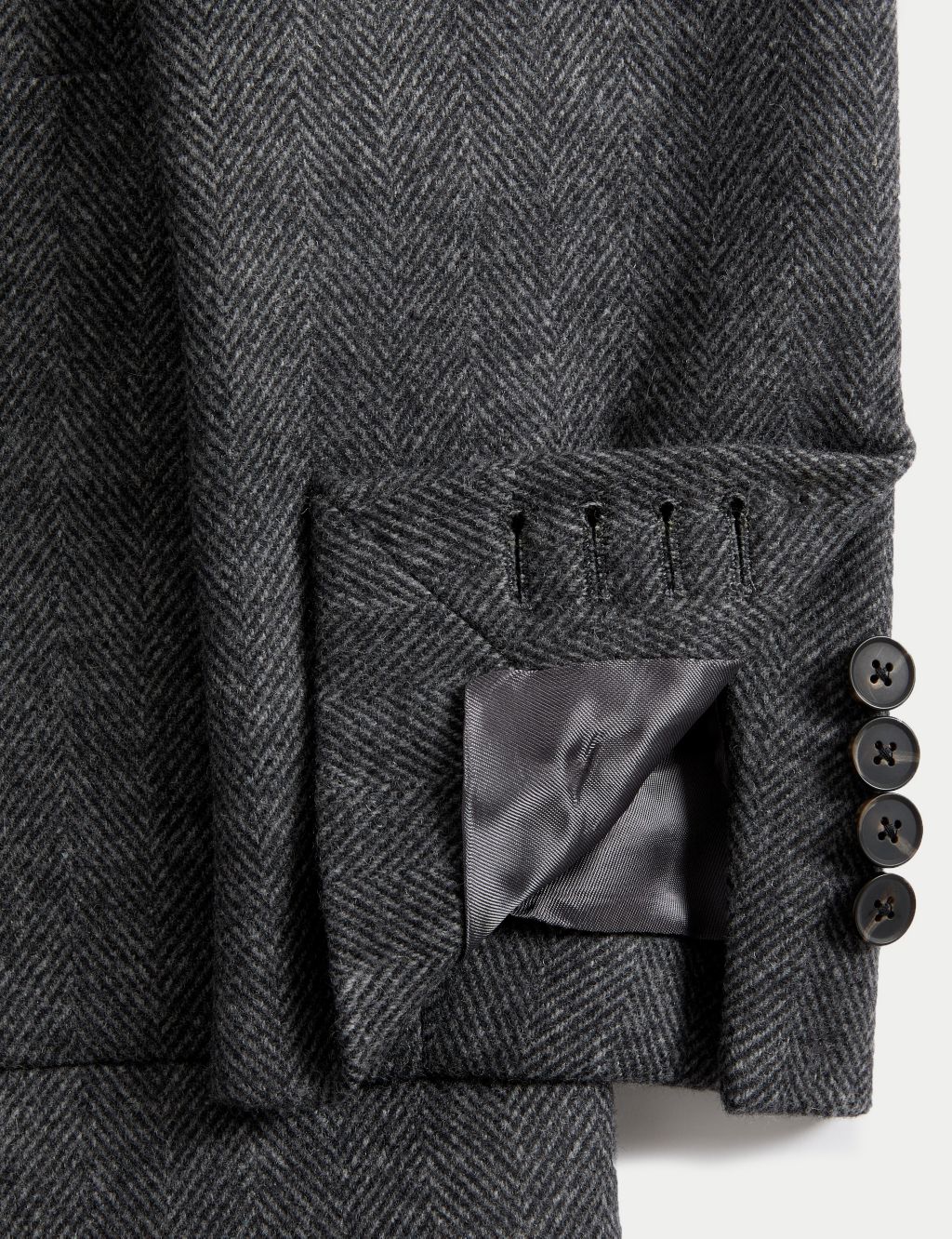 Tailored Fit Wool Rich Suit Jacket image 6