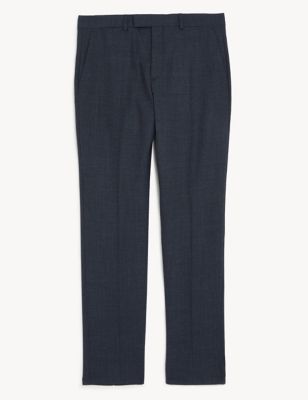 Tailored Fit Bi-Stretch Puppytooth Trousers