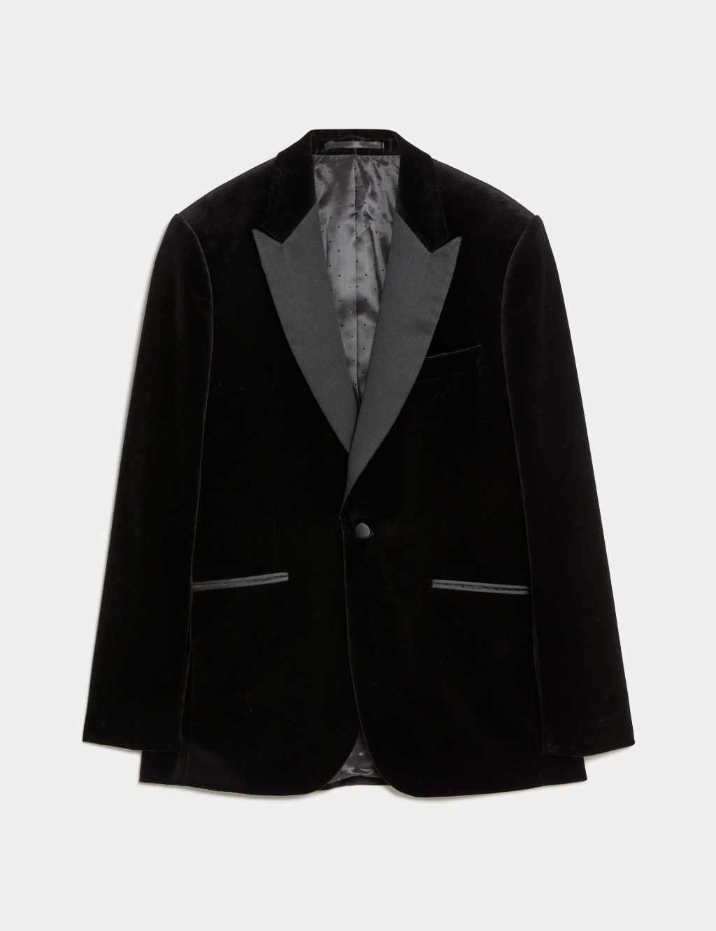 Tailored Fit Italian Velvet Jacket image 2