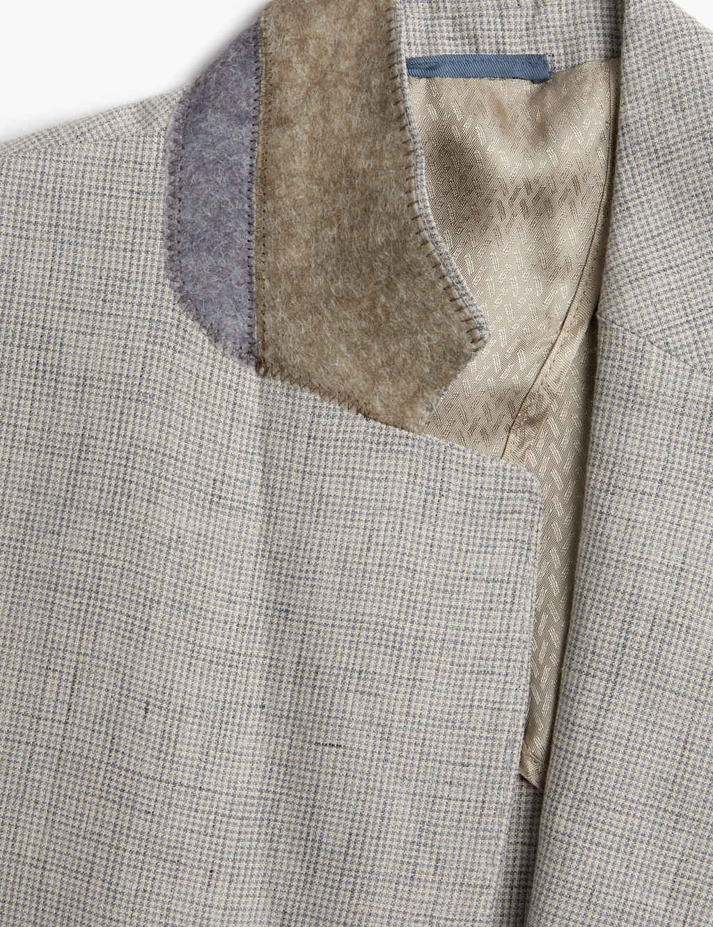 Pure Linen Puppytooth Jacket image 4