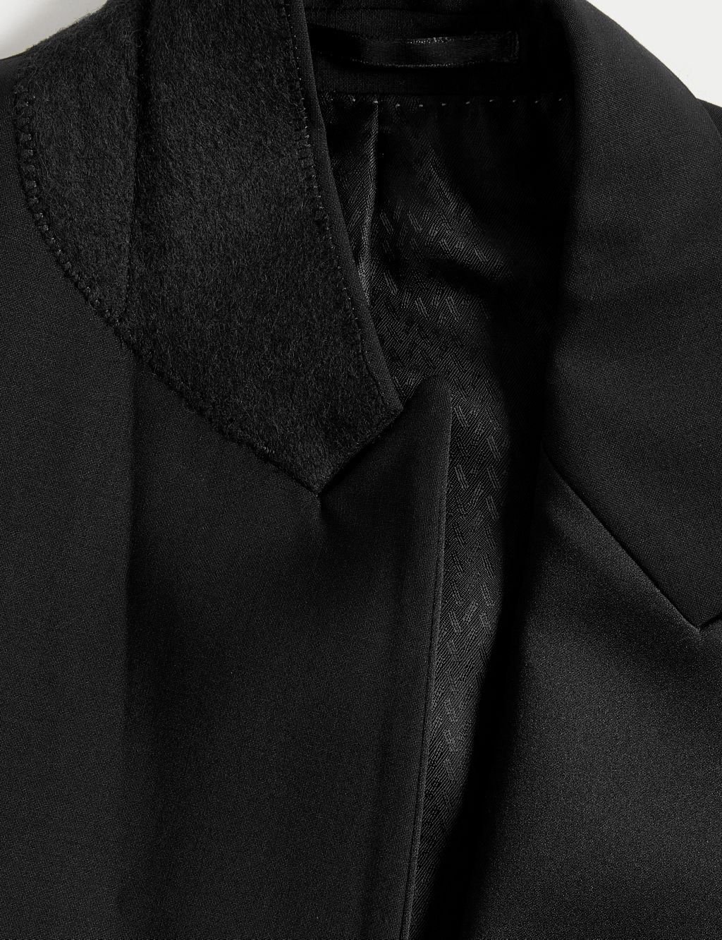 Slim Fit Wool Rich Tuxedo Jacket image 2