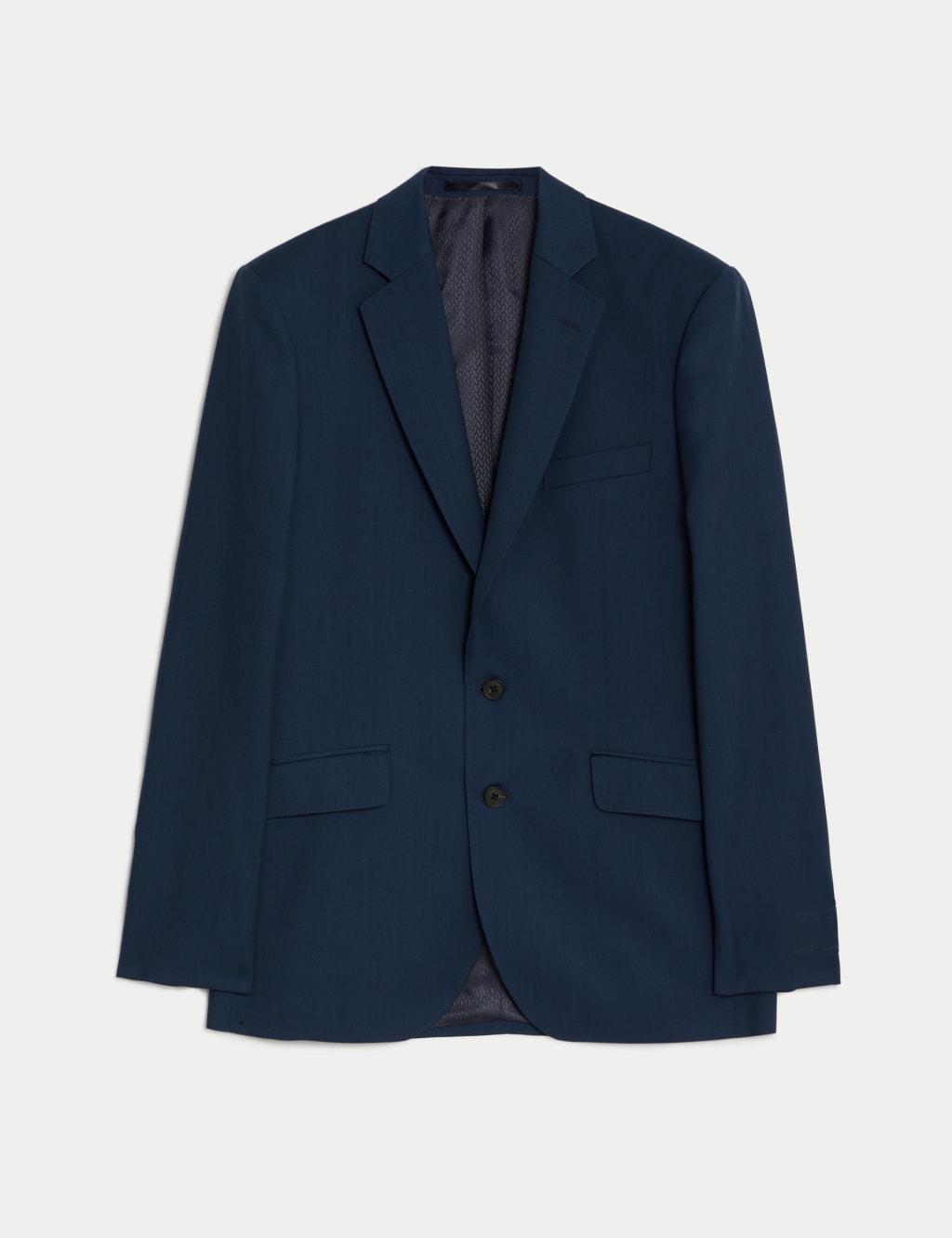 Tailored Fit Pure Wool Twill Jacket